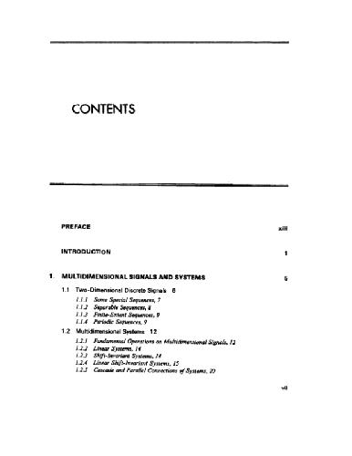 خرید و دانلود نسخه کامل کتاب Multidimensional Digital Signal Processing فایل مجازی و دانلودی