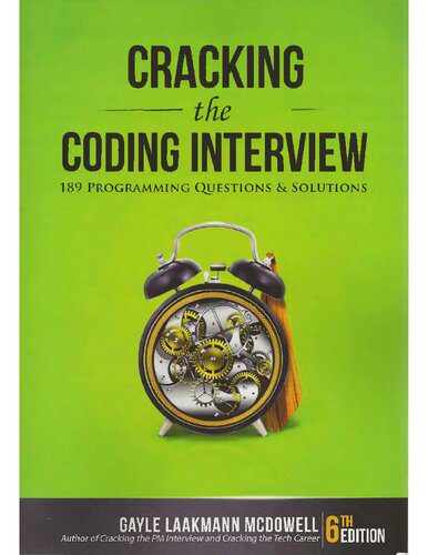 خرید و دانلود نسخه کامل کتاب Cracking the Coding Interview: 189 Programming Questions and Solutions فایل مجازی و دانلودی