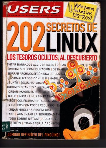 خرید و دانلود نسخه کامل کتاب 202 Secretos de Linux – Users فایل مجازی و دانلودی