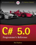 خرید و دانلود نسخه کامل کتاب C# 5.0 Programmer s Reference فایل مجازی و دانلودی