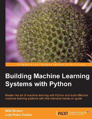 خرید و دانلود نسخه کامل کتاب Building Machine Learning Systems with Python فایل مجازی و دانلودی