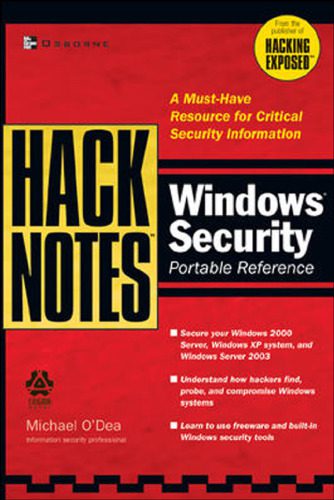 خرید و دانلود نسخه کامل کتاب HackNotes Windows Security Portable Reference فایل مجازی و دانلودی
