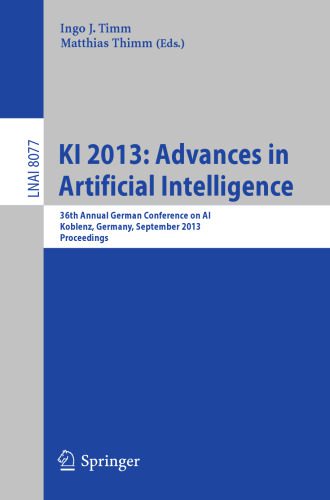خرید و دانلود نسخه کامل کتاب KI 2013: Advances in Artificial Intelligence: 36th Annual German Conference on AI  Koblenz