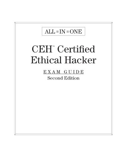 خرید و دانلود نسخه کامل کتاب Certified Ethical Hacker Exam Guide فایل مجازی و دانلودی