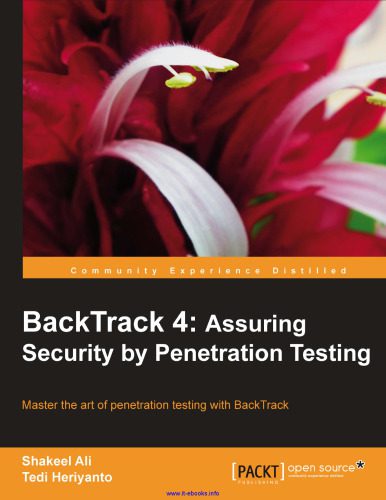 خرید و دانلود نسخه کامل کتاب BackTrack 4: Assuring Security by Penetration Testing: Master the art of penetration testin
