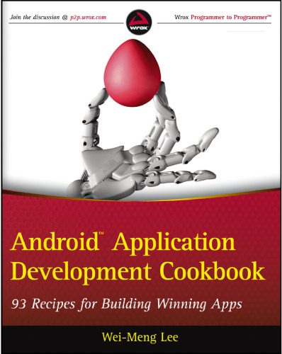 خرید و دانلود نسخه کامل کتاب Android application development cookbook: 93 recipes for building winning apps فایل مجازی و