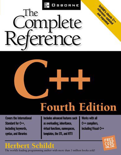 خرید و دانلود نسخه کامل کتاب C++: The Complete Reference فایل مجازی و دانلودی