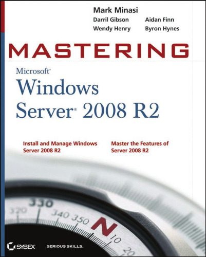 خرید و دانلود نسخه کامل کتاب Mastering Microsoft Windows Server 2008 R2 فایل مجازی و دانلودی