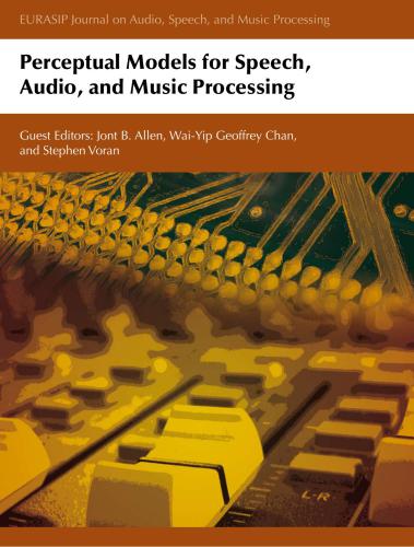 خرید و دانلود نسخه کامل کتاب Perceptual Models for Speech  Audio  and Music Processing فایل مجازی و دانلودی