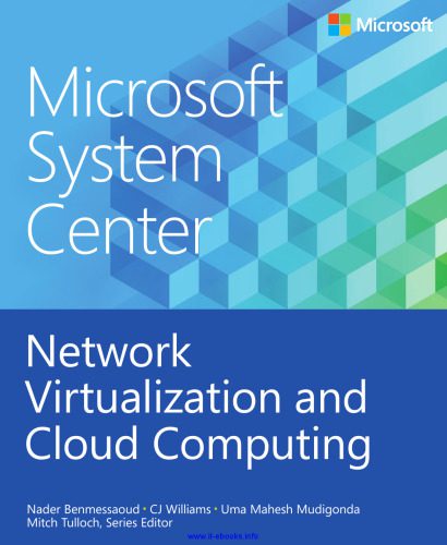 خرید و دانلود نسخه کامل کتاب Network Virtualization and Cloud Computing: Microsoft System Center فایل مجازی و دانلودی