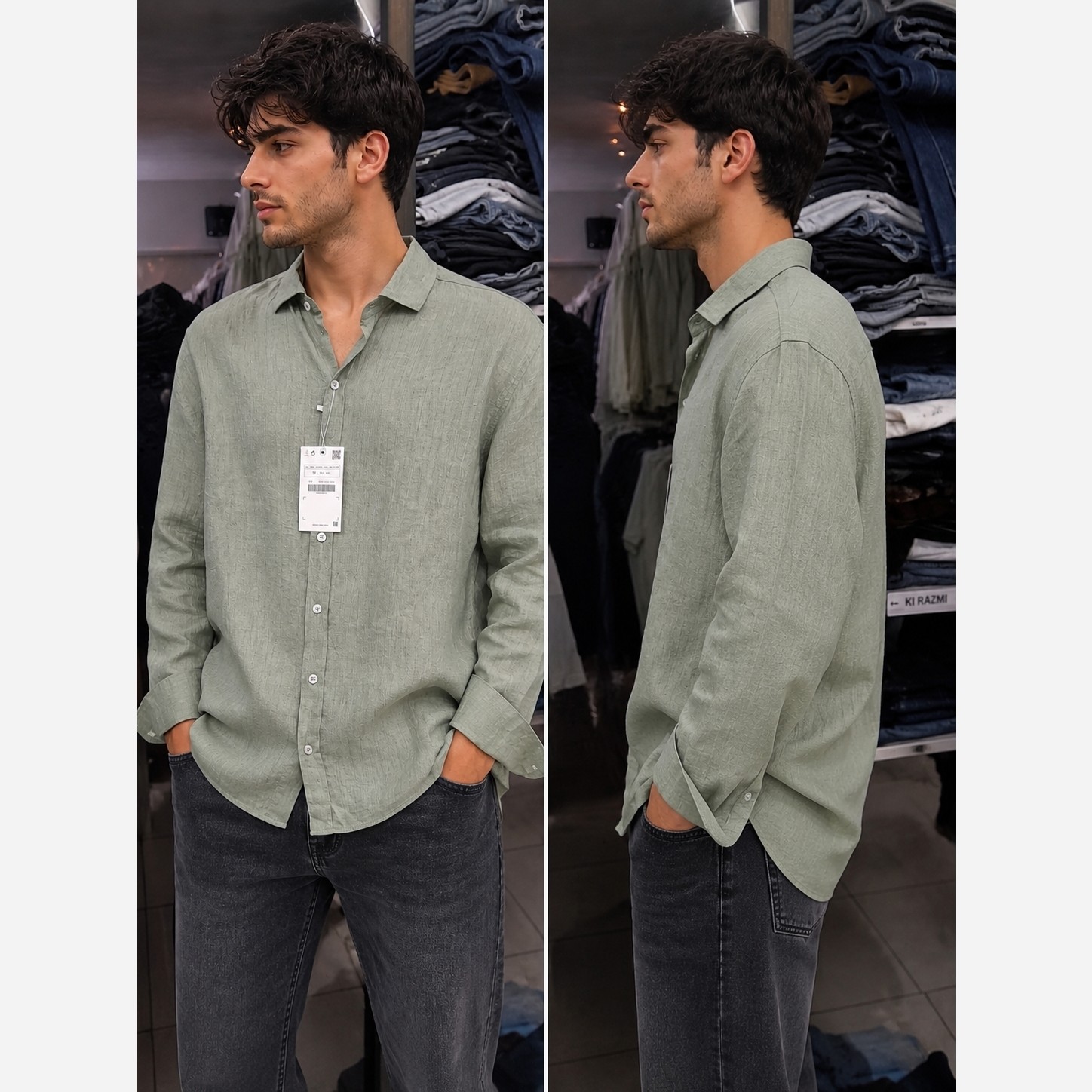پیراهن شانتون ZARA