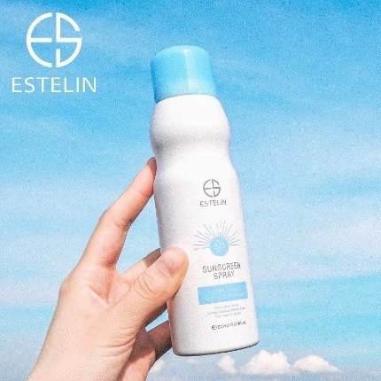 اسپری ضد آفتاب بی رنگ استلین spf50 آبرسان فوق سبک 180 میل