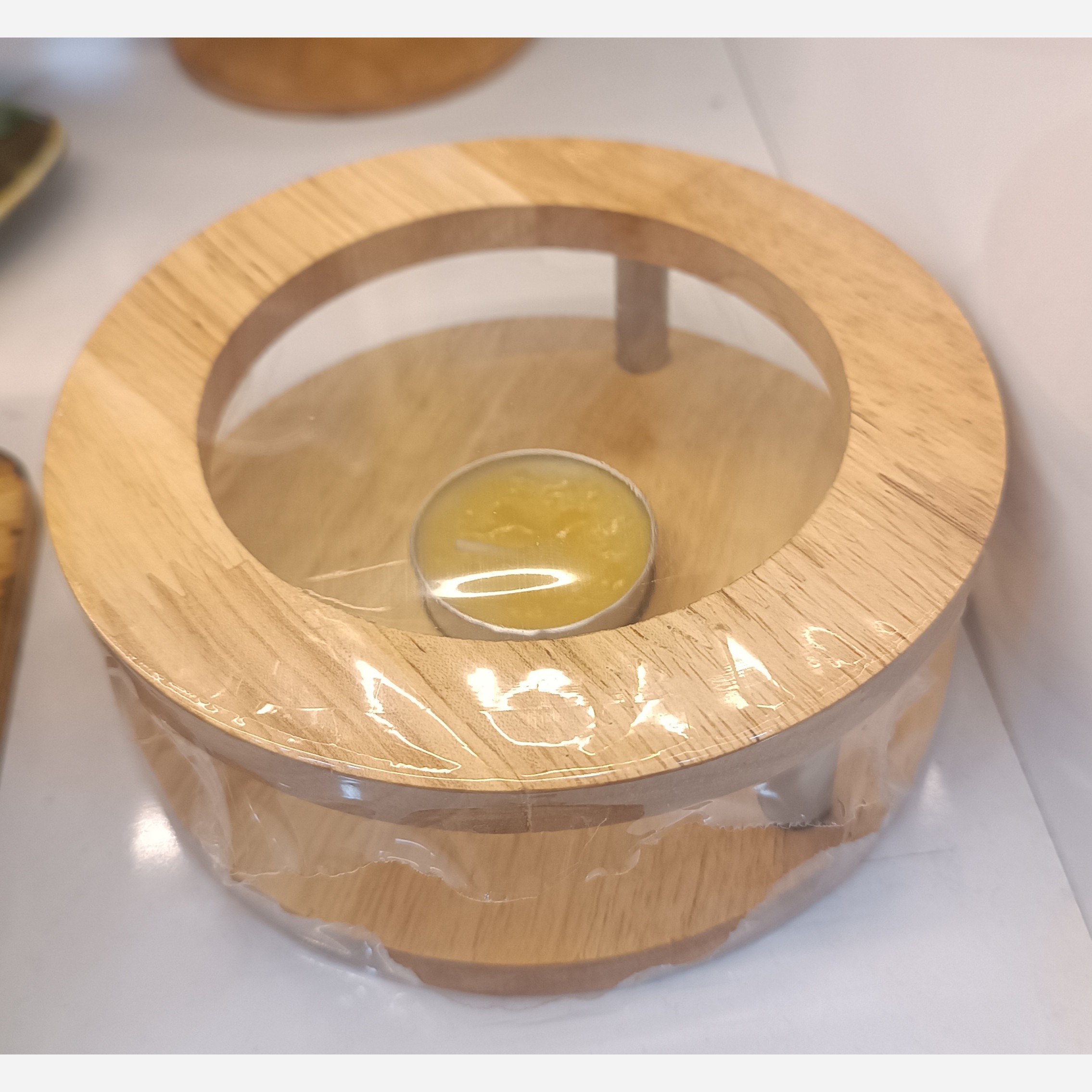 وارمر دایره ای چوبی