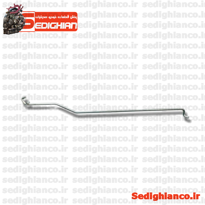 میل نگهدارنده درب موتور پژو 405/ دیناپارت