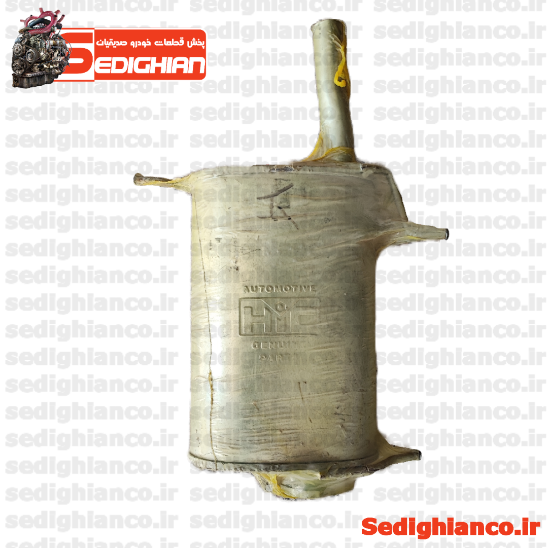 منبع اگزوز عقب پراید Hic / CNG