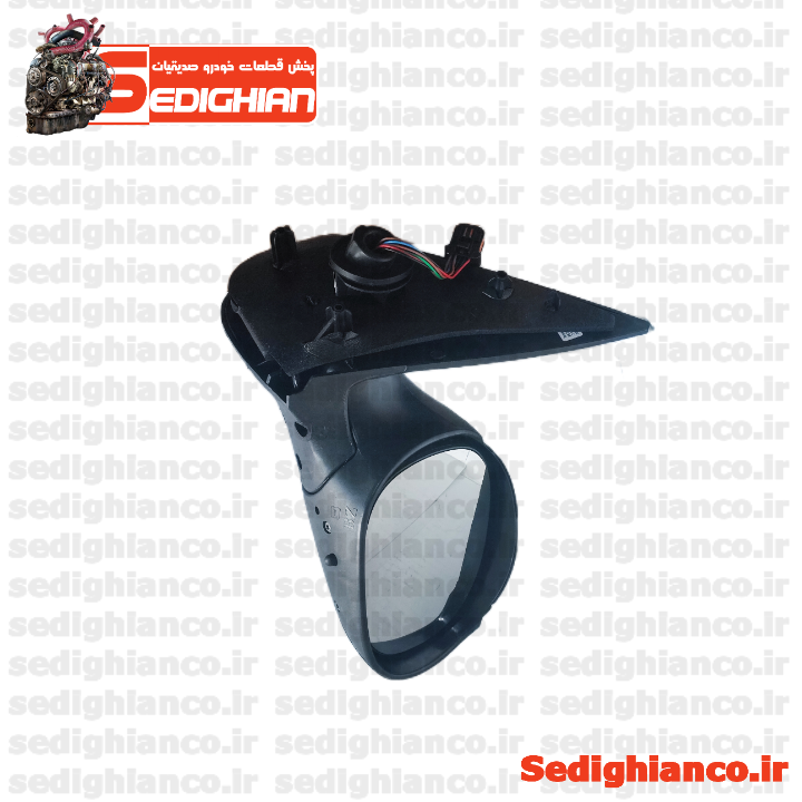 آینه راست 206 برقی کامل/ دیناپارت
