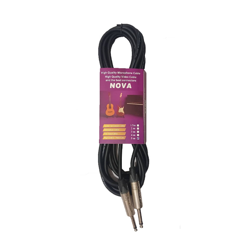 کابل رابط گیتار NOVA مدل پرسی 5 متری
