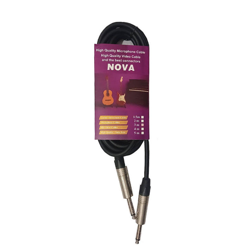 کابل رابط گیتار NOVA مدل پرسی 3 متری