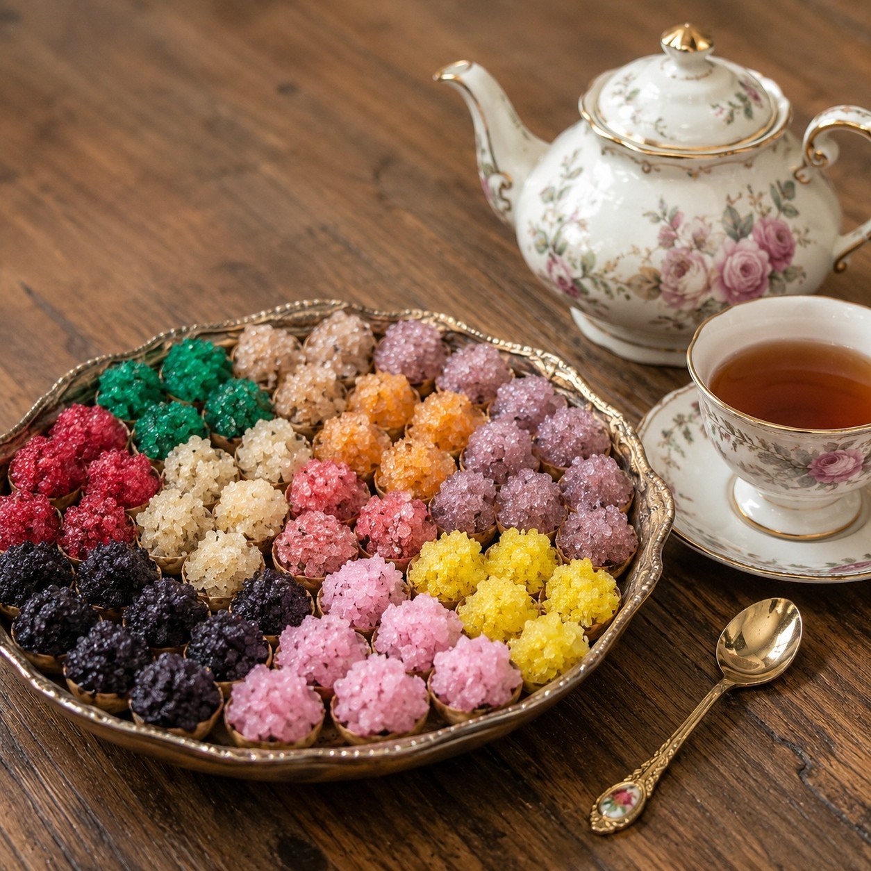 نبات لیمویی با طعم و رنگ مختلف