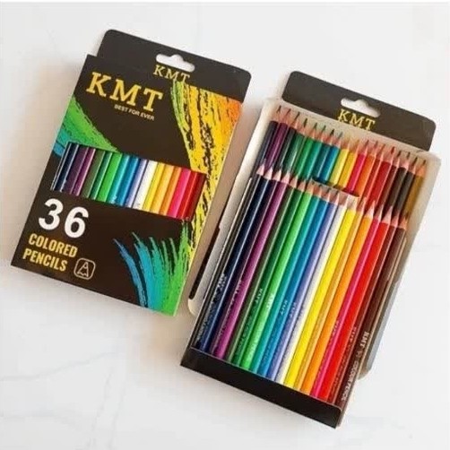 مداد رنگی 36 رنگ کی ام تی مداد نقاشی KMT