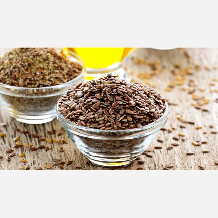 تخم کتان قهوه ای درجه یک 500گرم
