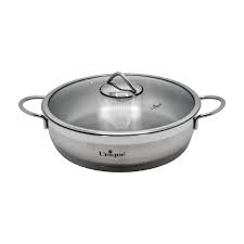 تابه یونیک unique استیل سایز 24 تک 2 دسته UN-9943