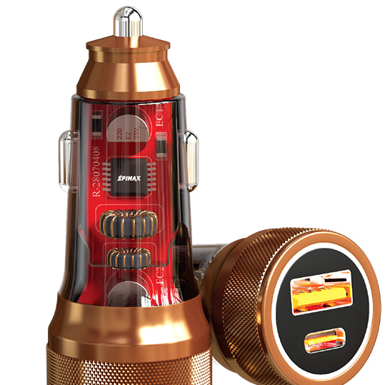 شارژر فندکی 84W اپیمکس مدل EA-157