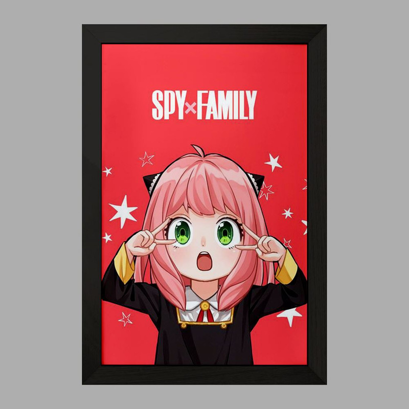 ارسال دیجی کالا تابلو خندالو مدل آنیا فورجر انیمه اسپای ایکس فمیلی Spy x Family کد 15584 ارسال دیجی کالا