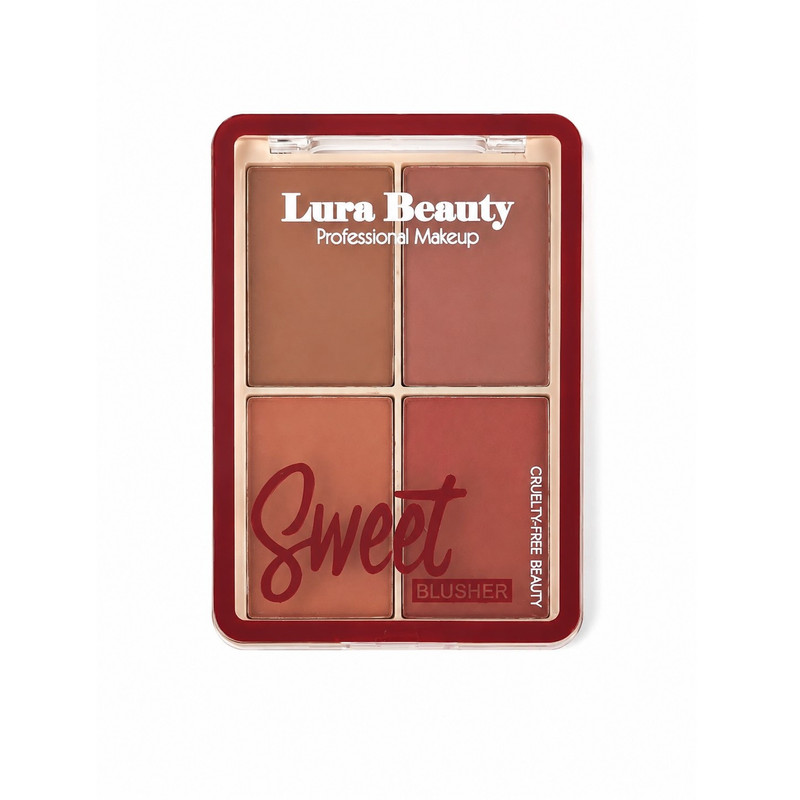 پالت رژ گونه مات لورا بیوتی مدل Sweet