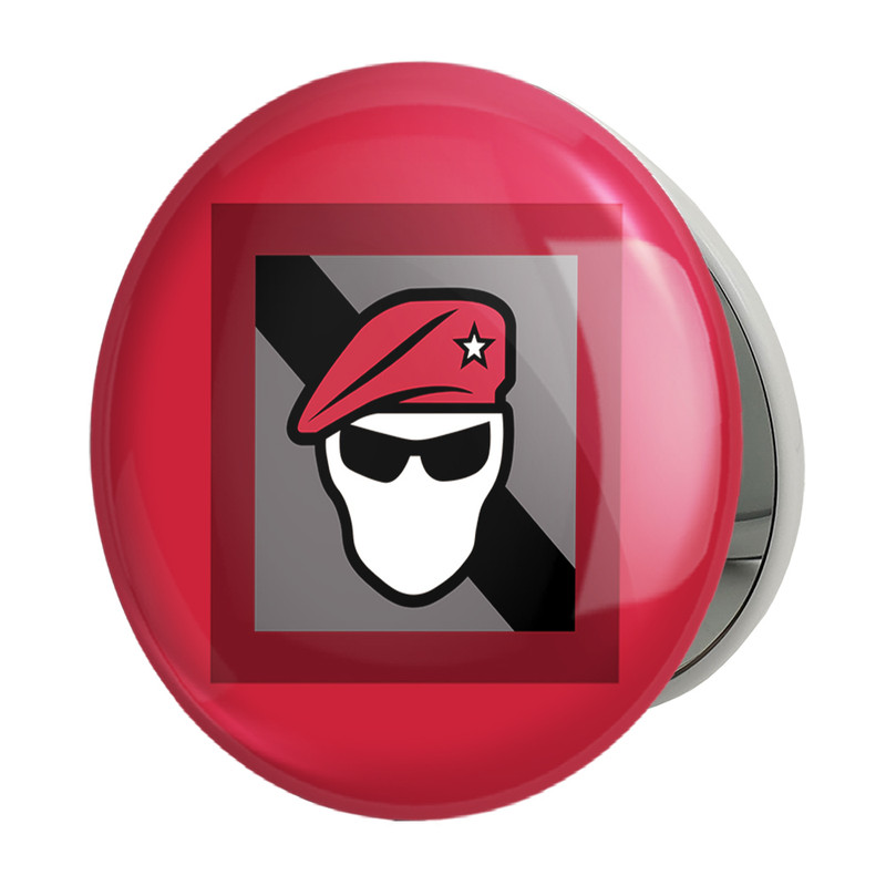 آینه جیبی خندالو طرح recruitred بازی رینبو سیکس سیج مدل تاشو کد 30366 – با بهترین کیفیت
