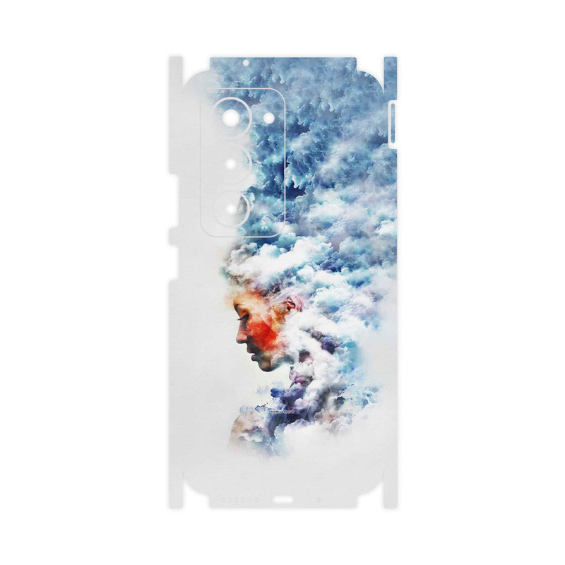 برچسب پوششی ماهوت مدل Women and the Cloud Digital Art-FullSkin مناسب برای گوشی موبایل شیائومی Redmi 15 4G – با بهتری…