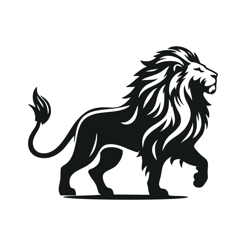 برچسب بدنه خودرو طرح شیر کد LIWA1 7EN