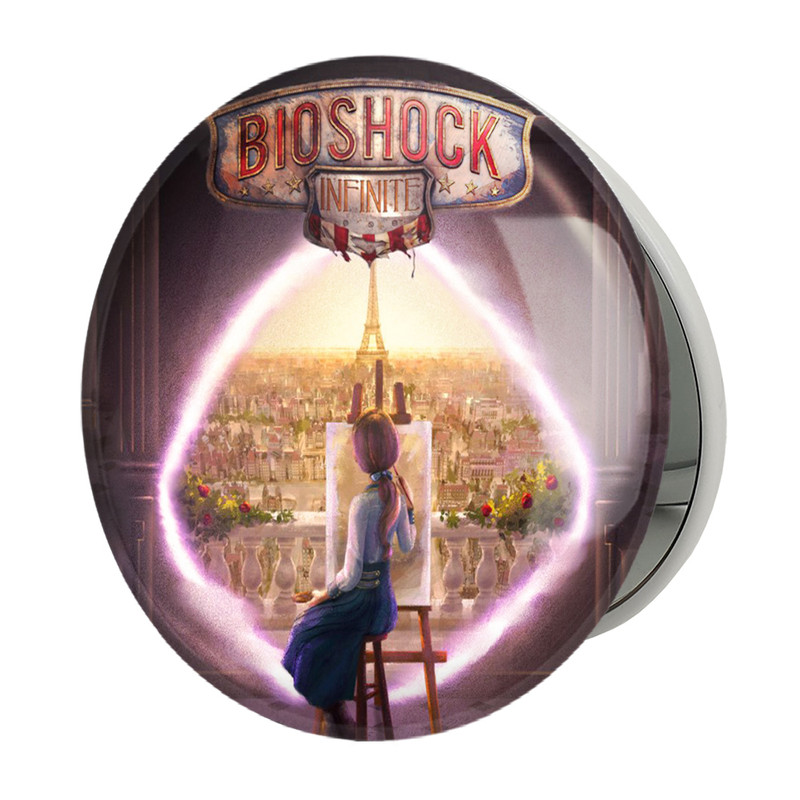 آینه جیبی خندالو طرح بازی بایوشاک Bioshock مدل تاشو کد 31330 – با بهترین کیفیت