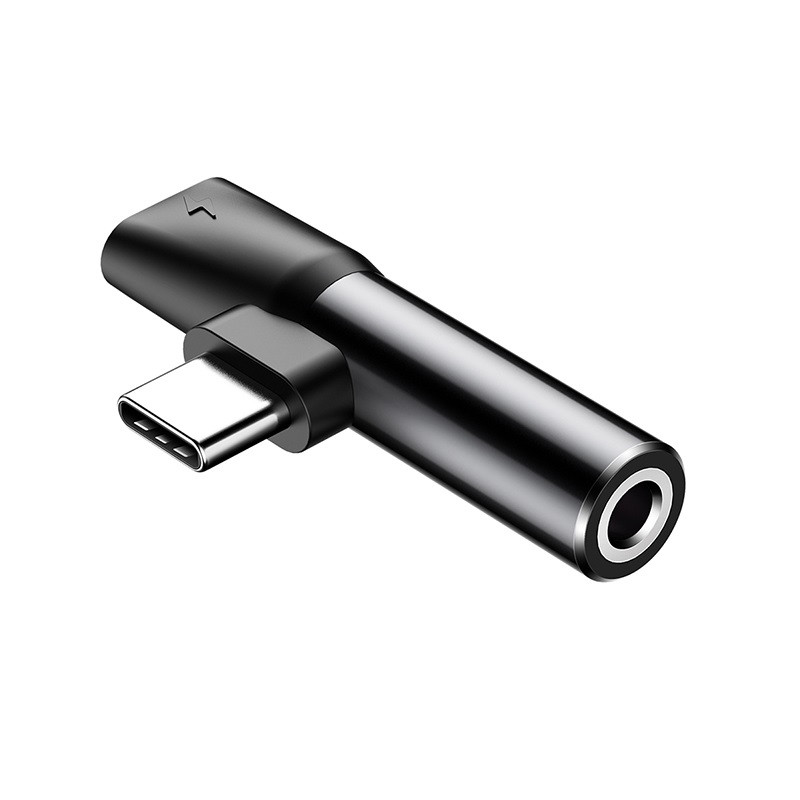 مبدل USB-C به USB-CAUX باسئوس مدل Audio Convertor
