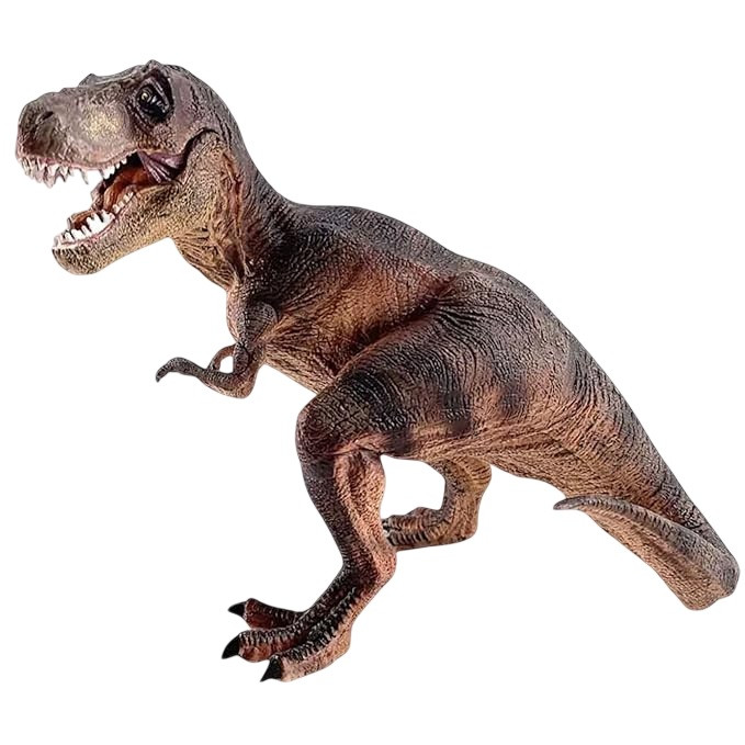 اکشن فیگور مدل فک متحرک طرح Tyrannosaurus Rex کد J72 ارتفاع 17 سانتیمتر NEU