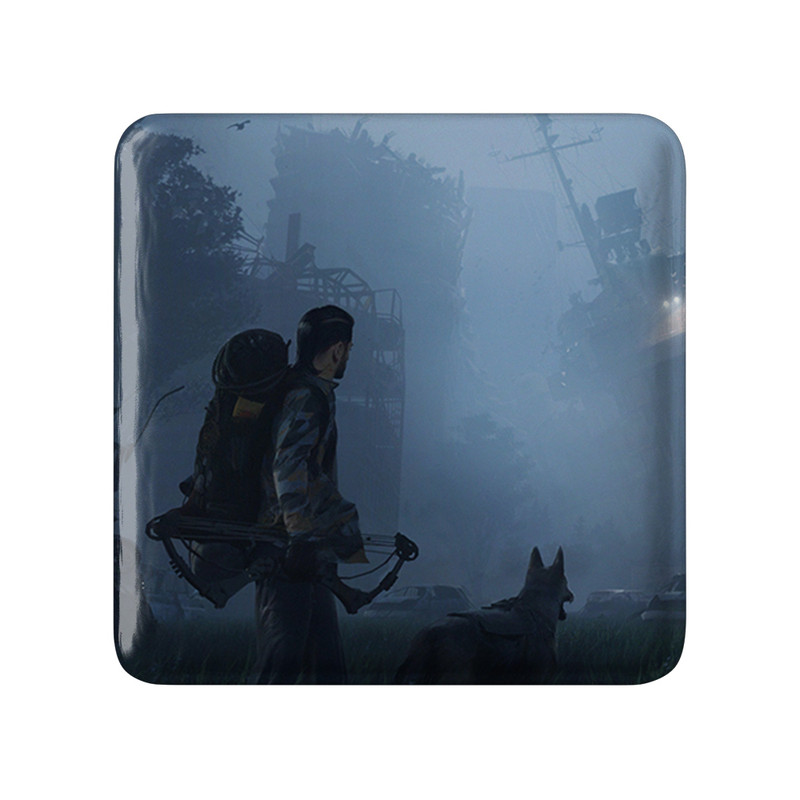 مگنت خندالو طرح بازی آخرین بازمانده از ما The Last Of Us مدل مربعی کد 31718 ارسال فوری