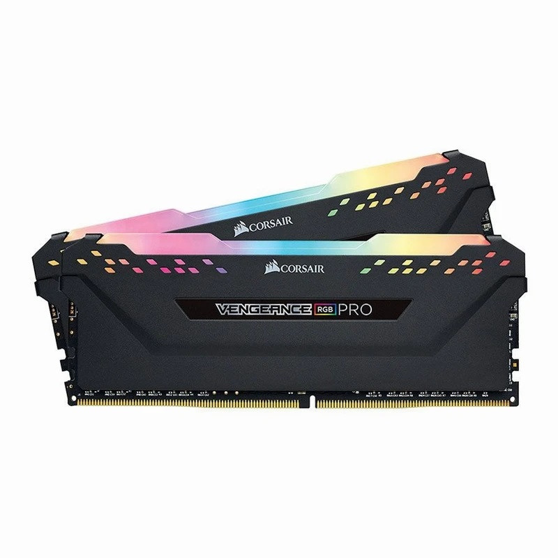 ادوپزفیوم رم دسکتاپ کورسیر VENGEANCE RGB PRO DDR4 دوکاناله 32 گیگابایت 3200 مگاهرتز CL16، هیتسینکدار و سازگار با Inte…