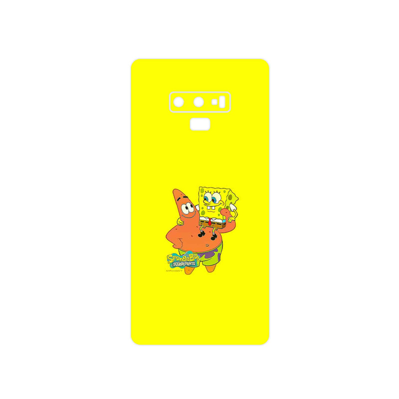 برچسب پوششی ماهوت مدل SpongeBob SquarePants مناسب برای گوشی موبایل سامسونگ Galaxy Note 9 – با بهترین کیفیت