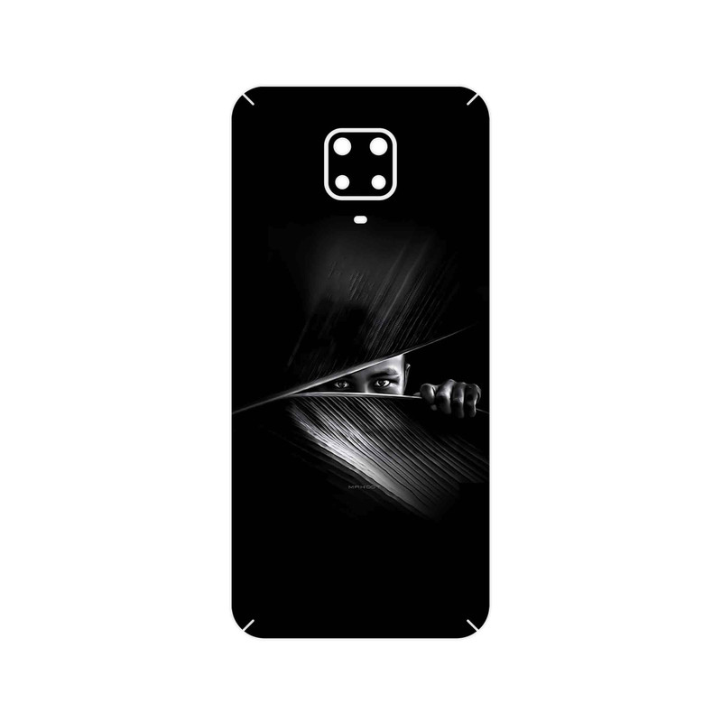 برچسب پوششی ماهوت مدل Black Portrait مناسب برای گوشی موبایل شیائومی Redmi Note 9 Pro – با بهترین کیفیت