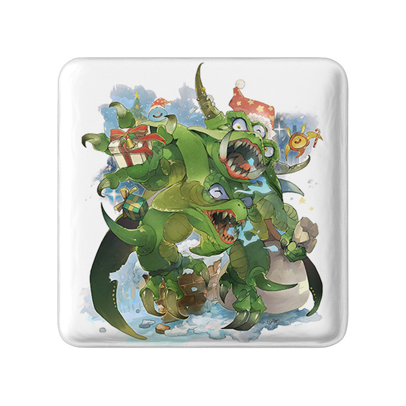 مگنت خندالو طرح بازی دراگون کوئست Dragon Quest مدل مربعی کد 35251 ارسال فوری