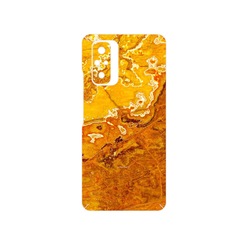 برچسب پوششی ماهوت مدل Gold Marble مناسب برای گوشی موبایل شیائومی Redmi Note 10 Pro – با بهترین کیفیت