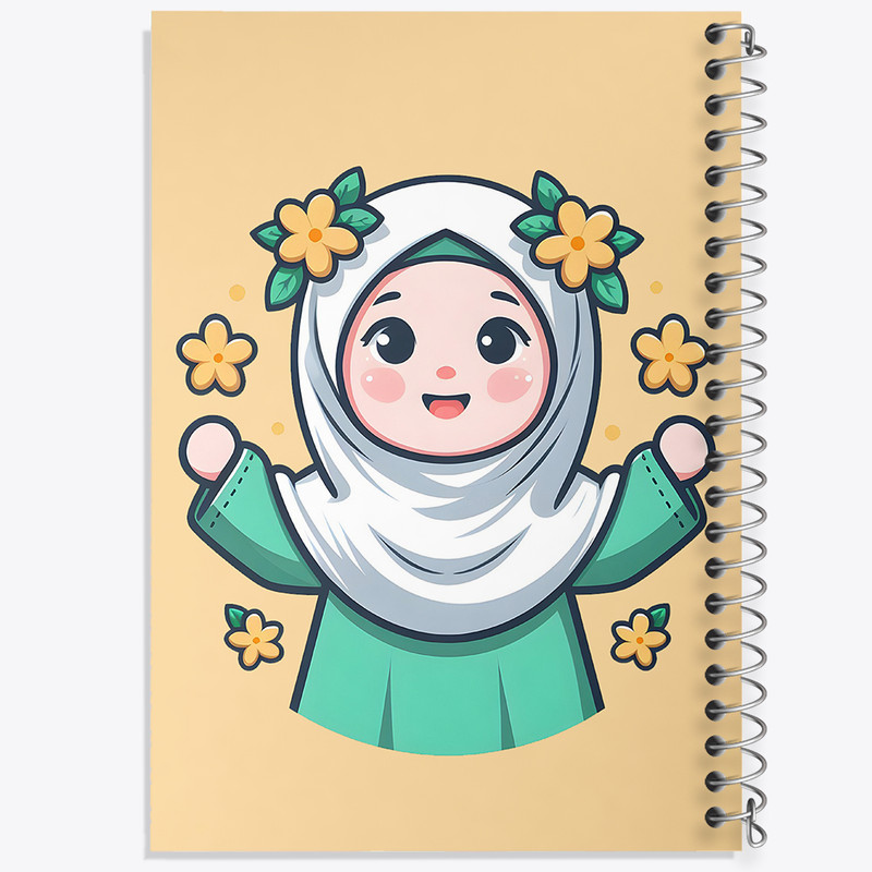 دفتر نقاشی 50 برگ خندالو طرح دخترانه کد N1417 – با بهترین کیفیت