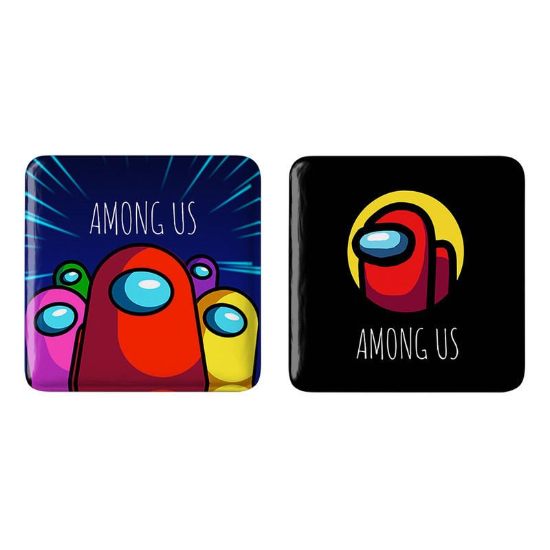 مگنت خندالو طرح امانگ آس Among Us کد 1030410301 مجموعه 2 عددی – با بهترین کیفیت