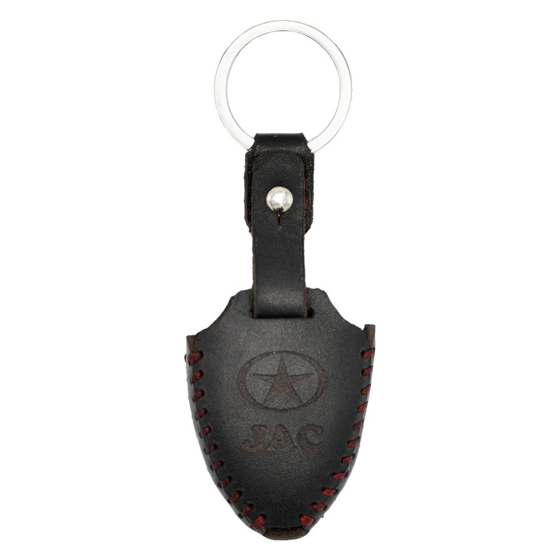 چرم جاسوئیچی خودرو چرم طبیعی عرضه کالا کد ct-151 مناسب برای جک J5 سعدی