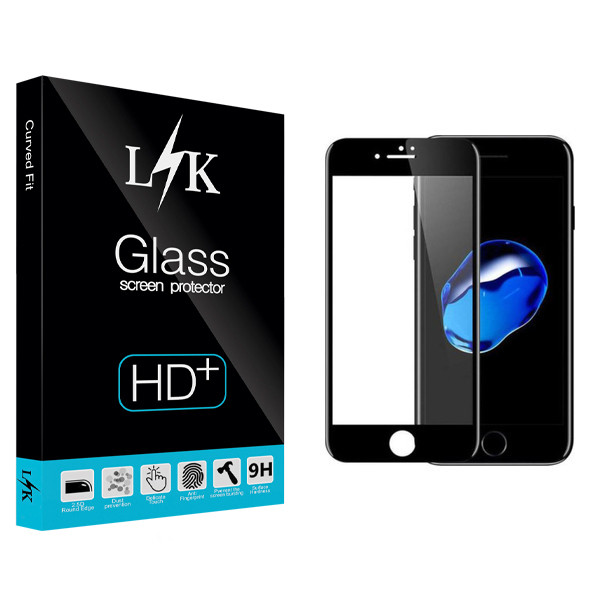 محافظ صفحه نمایش ال کی مدل Hard glass مناسب برای گوشی موبایل اپل Apple 6 Plus6s Plus7 Plus8 Plus