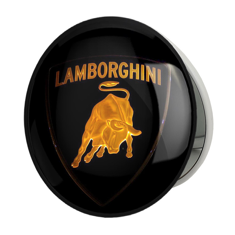 آینه جیبی خندالو طرح لامبورگینی Lamborghini مدل تاشو کد 30633 – با بهترین کیفیت