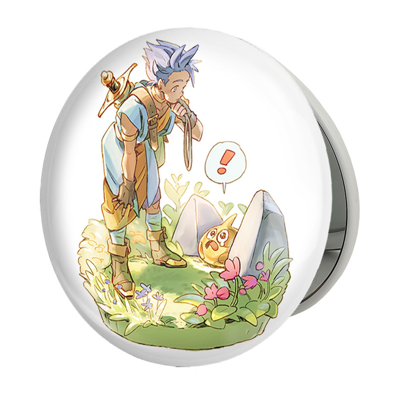 آینه جیبی خندالو طرح بازی دراگون کوئست Dragon Quest مدل تاشو کد 35232 ارسال فوری