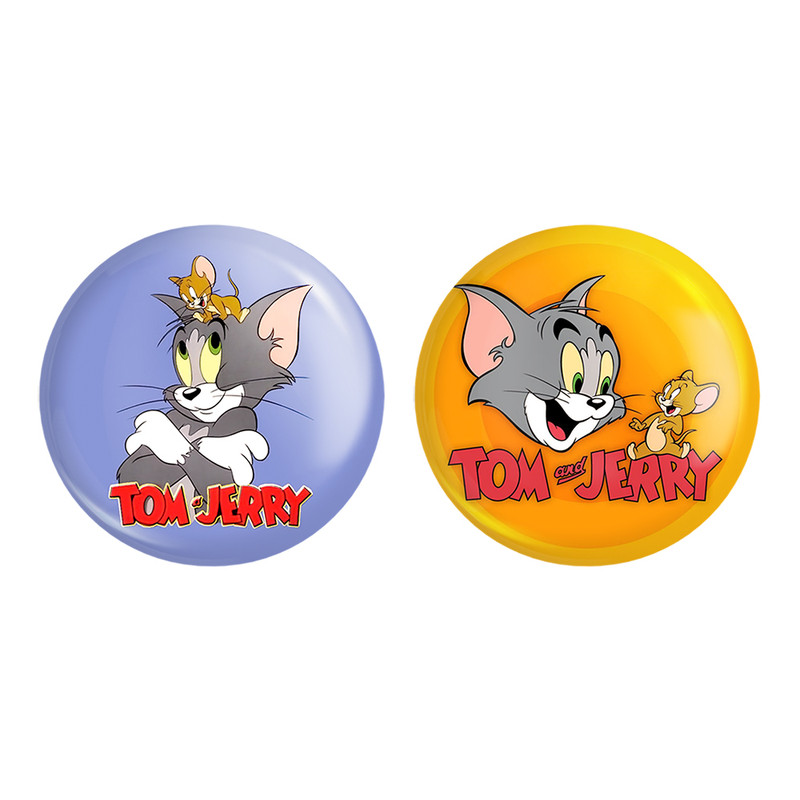 ارسال دیجی کالا مگنت خندالو طرح تام و جری Tom And Jerry کد 1072710728 مجموعه 2 عددی ارسال دیجی کالا