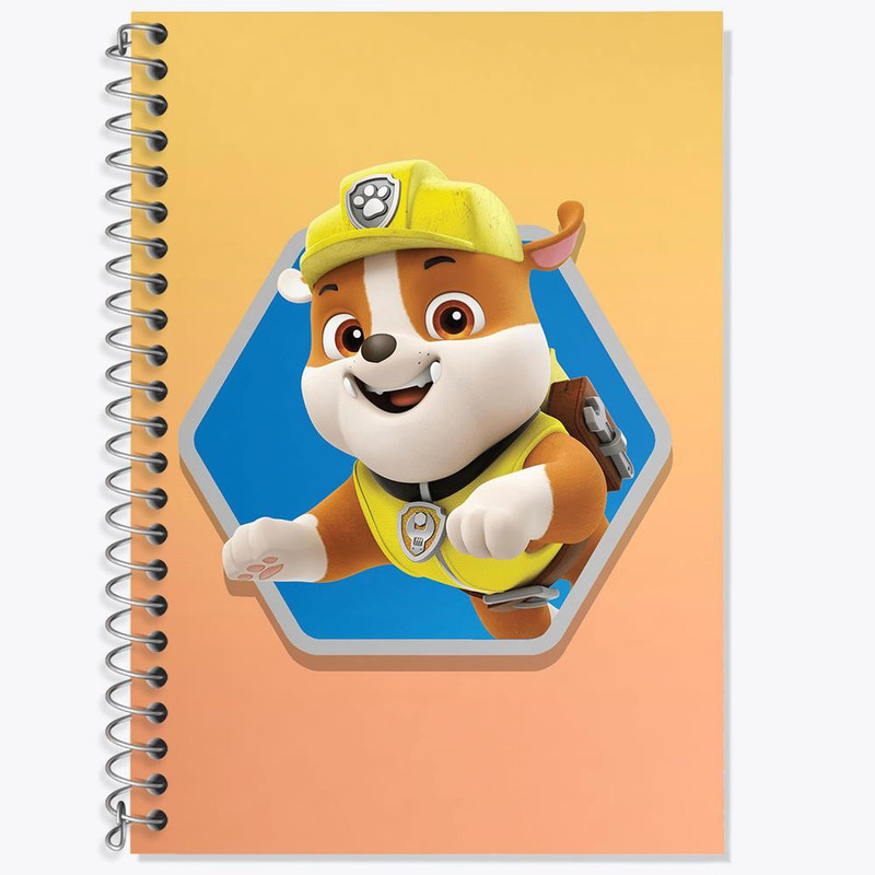 ارسال دیجی کالا دفتر زبان 50 برگ خندالو مدل دو خط طرح رابل سگ های نگهبان Paw Patrol کد 12587 ارسال دیجی کالا