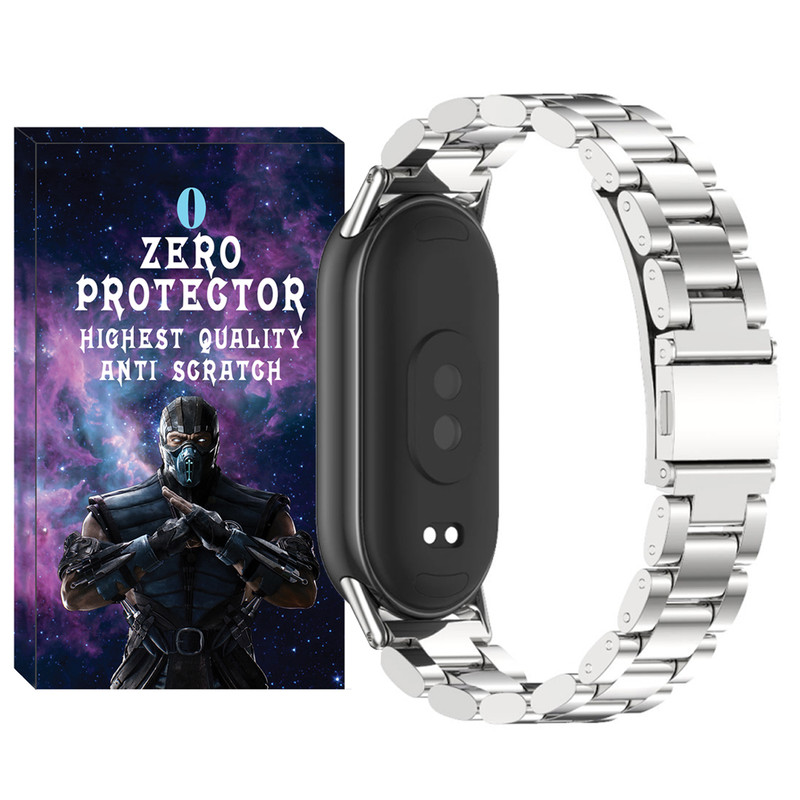 بند زیرو مدل 3Bead-ZR مناسب برای ساعت هوشمند شیائومی Mi Band 8 – با بهترین کیفیت